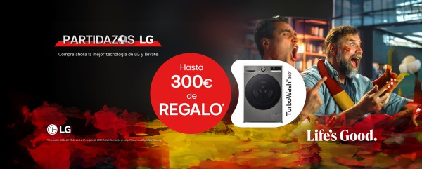 LG - Hasta 300€ de REGALO