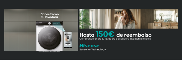 Hisense cashback lavado hasta 150€