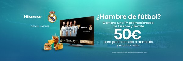 Cómprate una TV HISENSE y date un homenaje viendo el partido!!!