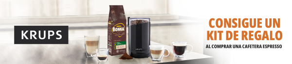 KIT BIENVENIDA CAFETERA STEAM KRUPS