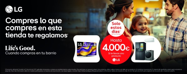 LG en tu barrio X2 del 12 al 23 de junio.