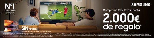 CASHBACK TV SAMSUNG SIN REFLEJOS