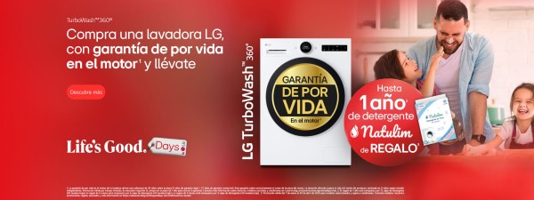 LIFE'S GOOD DAYS LAVADORAS LG