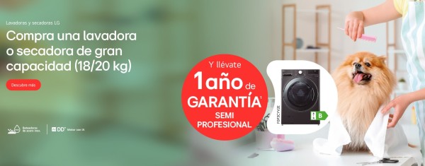 PROMOCION LG GARANTIA SEMI PROFESIONAL