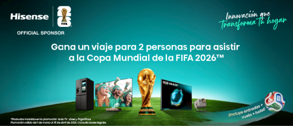 GANA UN VIAJE AL MUNDIAL CON HISENSE