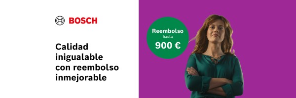 PROMOCION REEMBOLSO CALIDAD BOSCH
