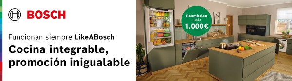 REEMBOLSO BOSCH COCINA INTEGRADA