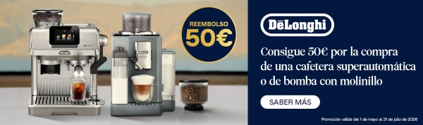 CASHBACK CAFETERAS DELONGHI MAYO 2026