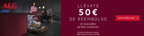 CASHBACK LAVAVAJILLAS AEG JUNIO 2026