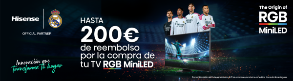 PROMOCION HISENSE TV RGB MiniLED AGOSTO-OCTUBRE 2026