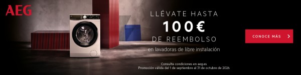 CASHBACK AEG LAVADO OTOÑO 2026