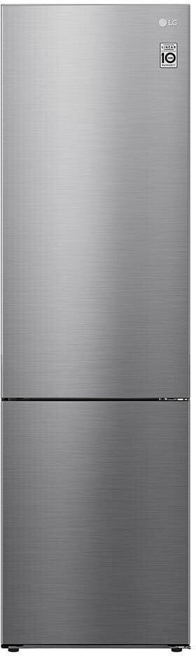 Frigorífico combi LG 2m, B, 419l, inox antihuellas