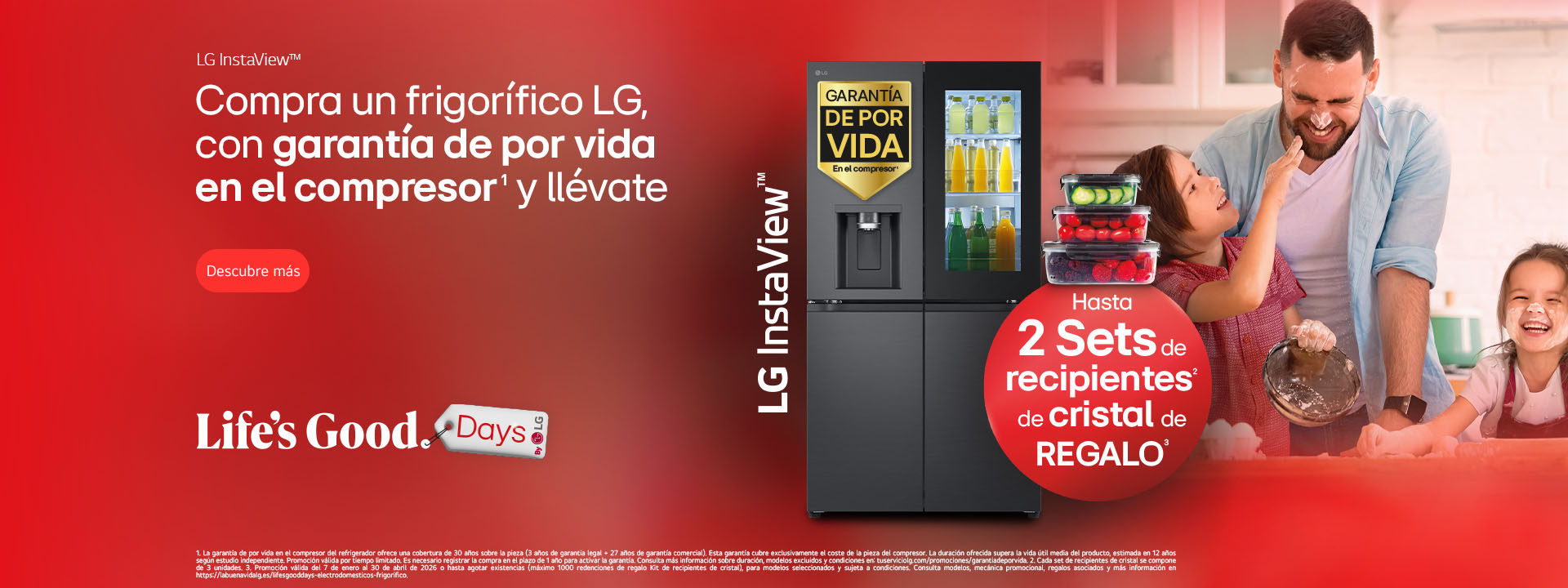 LIFE'S GOOD DAYS FRIGORIFICOS LG