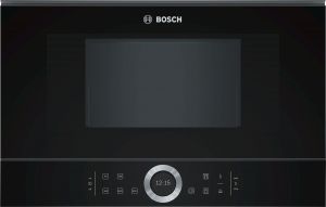 Microondas Bosch con Tecnología Innowave Maxx Cristal negro BFL634GB1