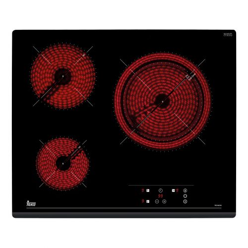 Vitrocerámica de 3 zonas con Touch Control en 60 cm TEKA VITROCERAMICA TZ 6315