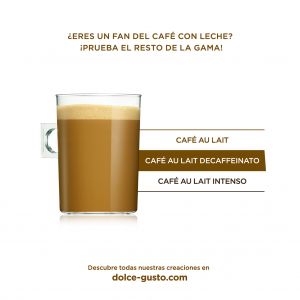 Nescafé Café au Lait Intenso - 16 Cápsulas para Dolce Gusto por 5,09 €