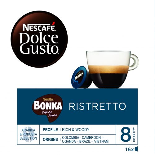 NESCAFÉ® Dolce Gusto® BONKA - 16 Cápsulas de Café.