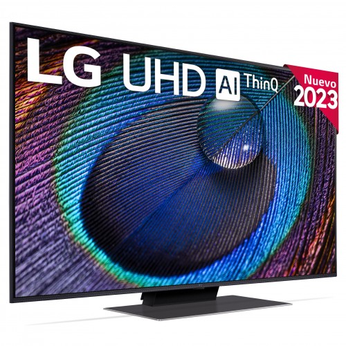 Televisor LG UHD 4K de 43'' Serie 91, Procesador Alta Potencia, HDR10 / Dolby Digital Plus, Smart TV webOS23 43UR91006LA