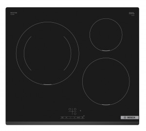 Placa de inducción Bosch 60 cm negro sin perfiles Serie 4PUJ631BB5E