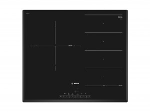Placa de inducción Bosch, 60 cm, negro, Serie 6, PXJ651FC1E