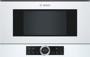 Microondas Bosch con Tecnología Innowave Maxx Cristal blanco BFL634GW1