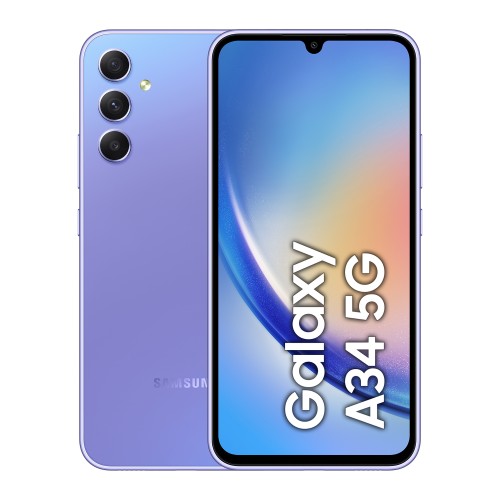 Teléfono móvil Samsung Galaxy A34 5G 8GB/256GB Violeta claro