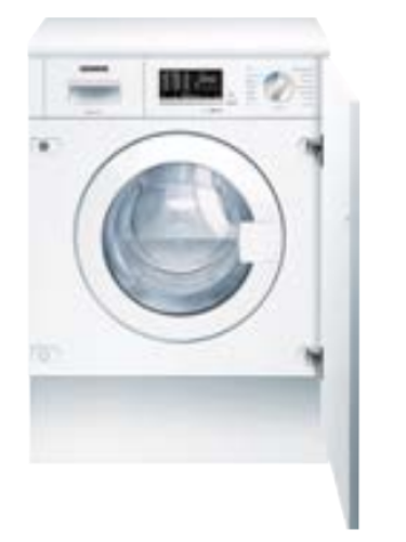 Siemens iQ500 WK14D543ES lavadora-secadora Integrado Carga frontal Blanco E