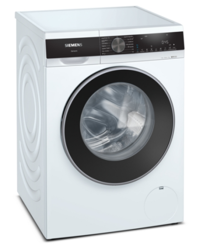 Siemens iQ500 WG44G2F0ES lavadora Carga frontal 9 kg 1400 RPM Negro, Blanco