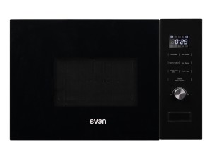SVAN SMWI2800DGN Integrado Microondas con grill 20 L 800 W Negro