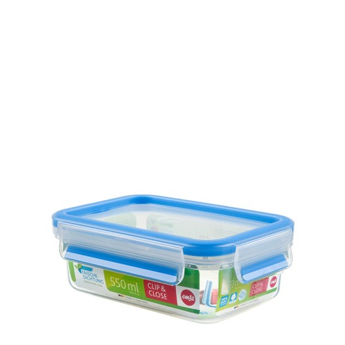 EMSA 508538 recipiente de almacenar comida Rectangular Caja Transparente 8 pieza(s)