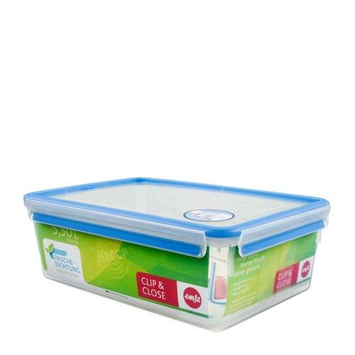 EMSA 508547 recipiente de almacenar comida Rectangular Caja Transparente 2 pieza(s)