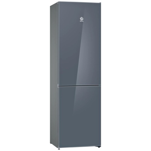 Frigorífico Combi No Frost Balay 3KFD565AI 326 L 186 cm Cristal gris antracita D