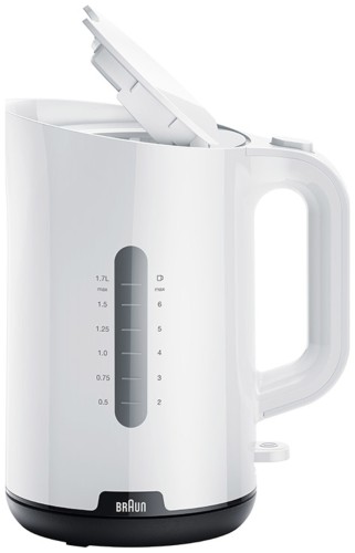 Hervidor de agua Braun 1,7 L Desayuno 1 blanco WK 1100 WH