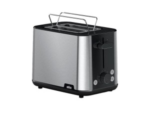 Braun HT 1510 8 2 rebanada(s) 900 W Negro, Acero inoxidable