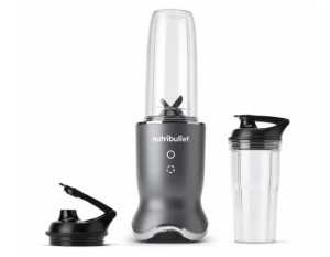 Batidora de vaso NutriBullet NB1206DGCC 900 L  1200 W Negro, Transparente