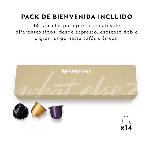 Cafetera Nespresso Inissia EN 80.B DeLonghi