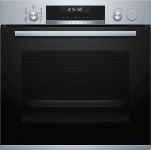 Horno con vapor Bosch, 60 cm, Acero inoxidable, Serie 6,  HRA5380S1