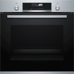 Bosch Serie 6 HBG579BS0 horno 71 L A Negro, Acero inoxidable