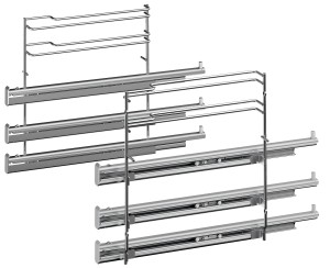 Guías telescópicas 3 niveles Bosch HEZ638370