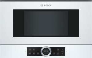 Microondas Bosch con Tecnología Innowave Maxx Cristal blanco BFL634GW1