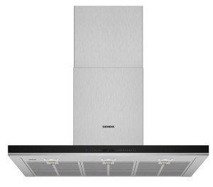 Campana Siemens pared diseño Box Slim Premium serie iQ700 90 cm LC91BUV50