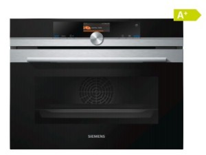 Horno Siemens compacto multifunción serie i7500 con vapor 100% CS636GBS2