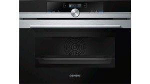 Siemens iQ700 CB675GBS3 horno 47 L 2990 W A+ Negro, Acero inoxidable