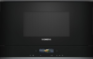 Siemens BF722R1B1 microondas Integrado Solo microondas 21 L 900 W Negro