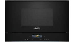 Siemens iQ700 BF722L1B1 microondas Integrado Solo microondas 21 L 900 W Negro