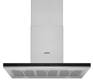 Campana Siemens isla diseño Box Slim Premium serie iQ700 90 cm LF91BUV50