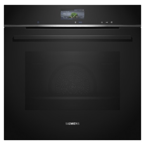 Siemens HR776G1B1 horno 71 L 3600 W A+ Negro, Acero inoxidable