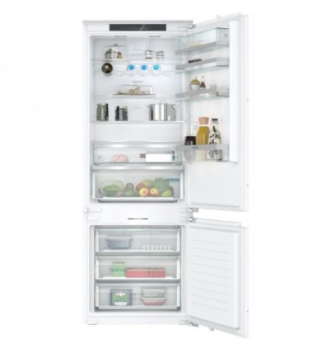 Siemens iQ300 KB96NVFE0 nevera y congelador Integrado 383 L E Blanco