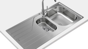 Teka UNIVERSE 60 T-XP 1½B 1E Lavabo sobre-encimera Rectangular Acero inoxidable