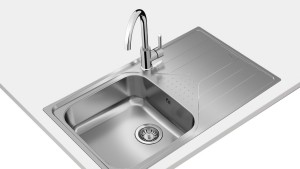 Teka UNIVERSE 50 T-XP 1C 1E Lavabo sobre-encimera Rectangular Acero inoxidable